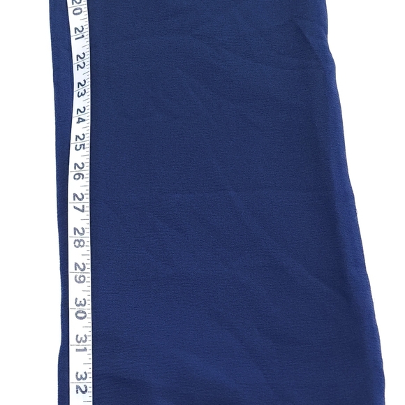 NWT Dress The Population Navy Blue Sam Ruched V Neck Jumpsuit Size XS - Picture 5 of 11